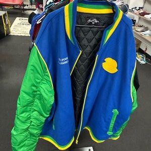 Frost Originals My Cup Overunneth Varsity Jacket Size 6XL Rare Pre Owned Men’s